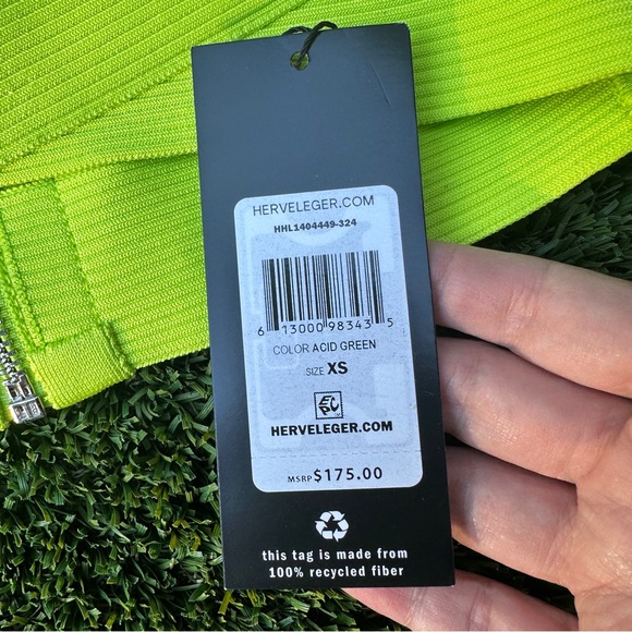 Herve Leger crop top - Picture 4 of 8